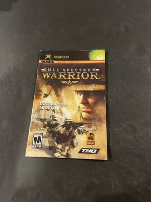 full spectrum warrior xbox manual Only