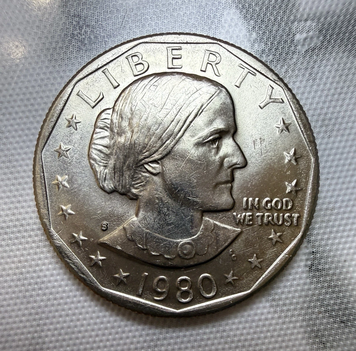 Circulated 1980 Susan B Anthony Dollars (1979-1981, 1999) for sale