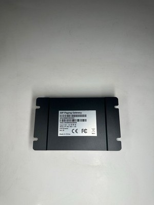 SIP Paging Gateway | PoE Enabled | VoIP to Analog Paging & Intercom Adapter