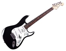 Walls Of Jericho Signed Autographed Guitar Chris Jericho WWE PSA