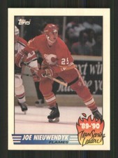 Joe Nieuwendyk 1990-91 Topps #8 Calgary Flames 41130