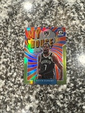 Kevin Durant #5 Lime Green Prizm /149 | 2021-22 Panini Donruss Optic - My House
