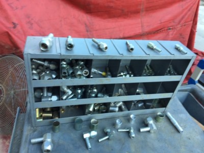 Wurth Automotive Fittings - Large Lot of Straight and Angle Pipe to Hose Couplin