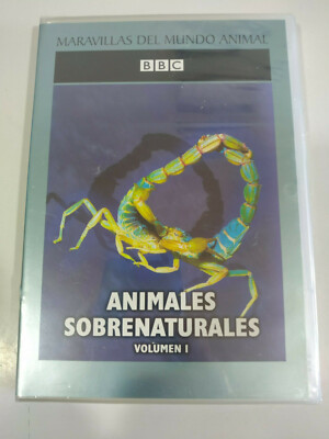 Animales Sobrenaturales IMAX BBC DVD + Extras Region All Español Ingles Nueva