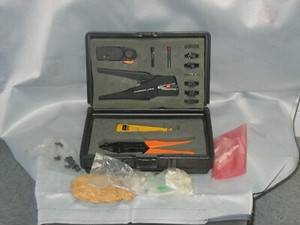 Tele-Coax 1586 Tool Kit Weidmuller Inc. Paladin Tools Greenlee Tools Computer 