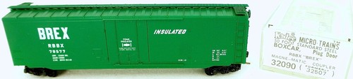 50´ Standard Boxcar BURLINGTON BREX 79577 Micro Trains Line 32090 N 1:160 C å* | Zustand: Gebraucht