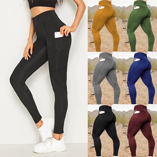 Women Sports Yoga Pants High Waist 