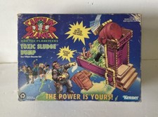 1991 Tiger Toys Captain Planet and the Planeteers Toxic Sludge Dump set SEALED !