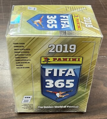 Sealed Fifa 365 2019 Album Sitcker Box Panini NEW -Kid Icarus-