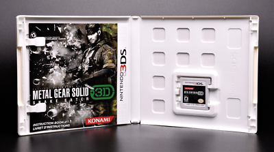Metal Gear Solid 3 Snake Eater 3D (Nintendo 3DS, 2014) Complete