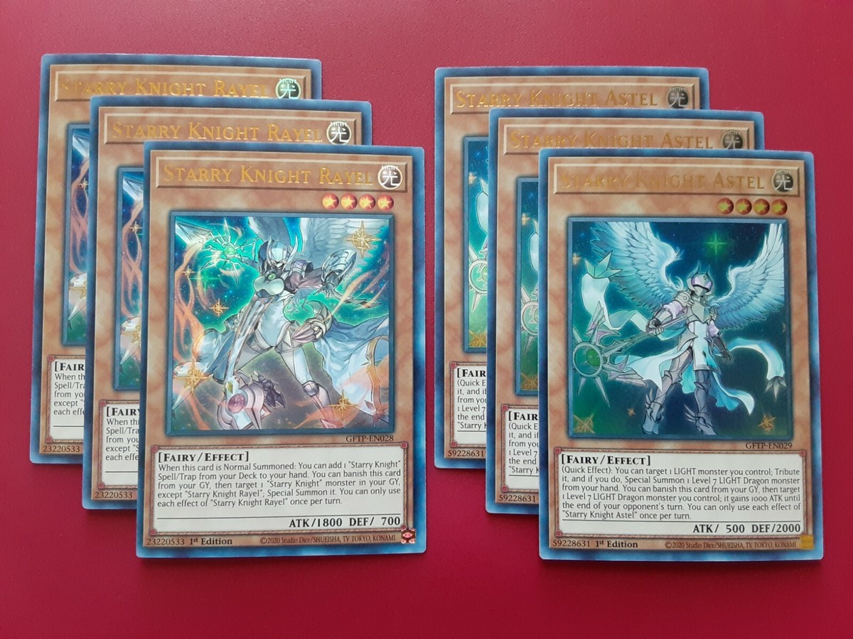 starry knight yugioh deck Yugioh Starry Knight Deck 43 Cards Night Dragon Complete Budget Tournament  Ready