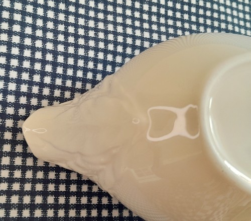 Villeroy & Boch FOGLIA gravy sauce boat (no saucer) white porcelain - Picture 17 of 19