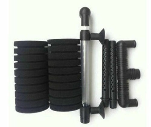 Filtro esponja orgánica camarón Betta Fry tanque de peces acuario XY2831/2822/2820/2830/2821 - Imagen 5 de 12