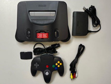 Nintendo 64 Home Console - Black JAPAN USED