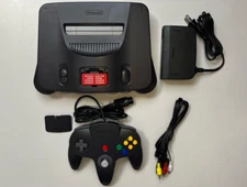 Nintendo 64 Home Console - Black JAPAN USED