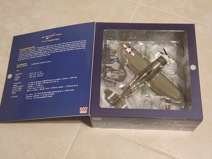 HMホビーマスターP-47 Thunderbolt Razorback 1:48 Hm Hobby