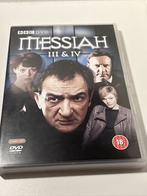 Messiah TV Series Seasons 1-4 Box Set (Ken Stott)-DVD UK PAL