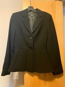 dkny peplum blazer
