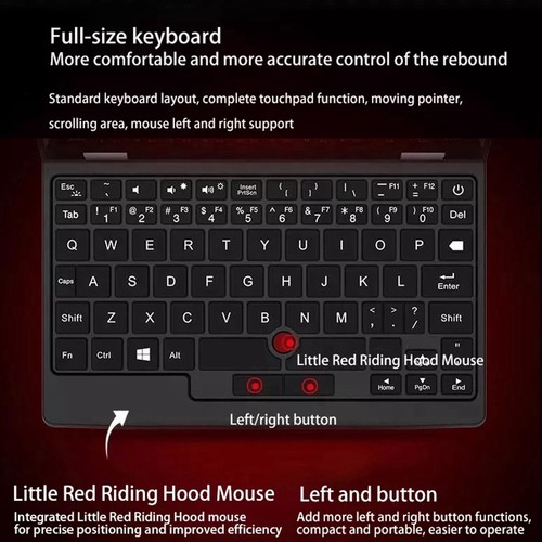 Mini Laptop 7 Inch Touch Screen 12 GB RAM Band WiFi Notebook Computer Part - Picture 6 of 24