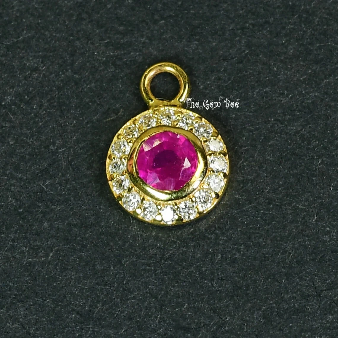 Red cheap ruby charm