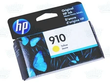 Genuine HP 910 Yellow Color OfficeJet 8025 (Retail Box)