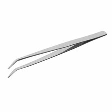 ANEX Precision Tweezer Stainless Steel Soft Type Bent Tip 150mm No.130 JIS Japan