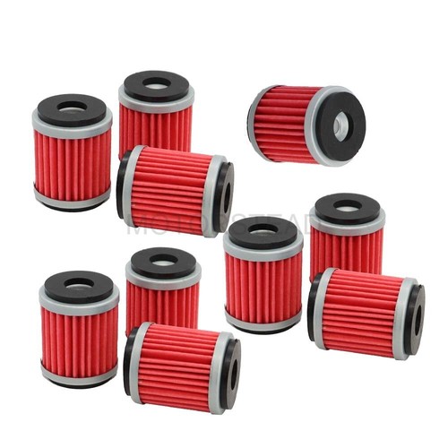 10 Oil Filter HF140 Fit For Yamaha XT250 YZ250F YZ450F 38B-E3440-00 5D3-13440-00 - Picture 2 of 8