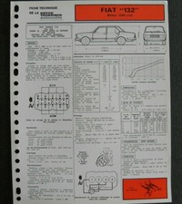 Moteur Fiat 132