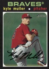 2020 Topps Heritage Minor League Kyle Muller #79 Mississippi Braves