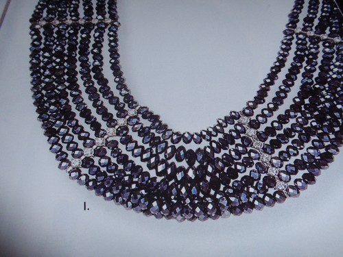 Park Lane Jewelry, "MONTMARTRE" Necklace, indigo Beads & Crystals New!!! - Picture 7 of 7