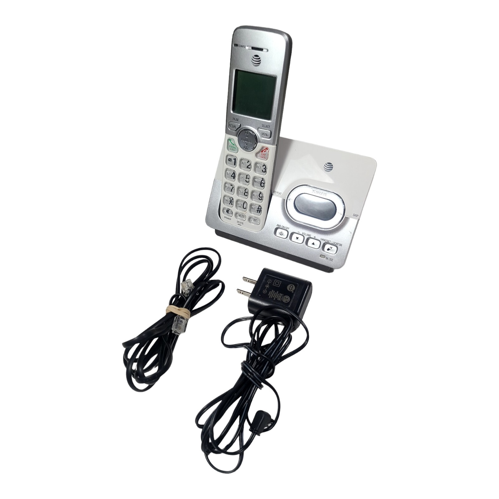 AT&T EL52103 Cordless Phone Digital Answering System w Caller ID and
