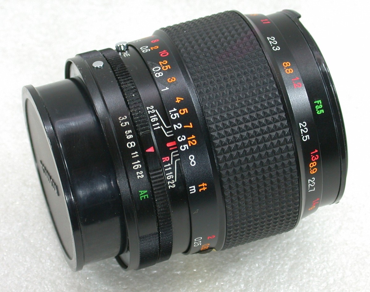 コニカ55mmf3.5マクロHexanon AR AE マクロレンズアダプター 寄り気味