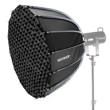 NEEWER 35.4"/90cm Parabolic Softbox Bowens Mount with Diffusers/Grid/Bag