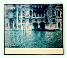 CLAUDE MONET "Palazzo da Mula" National Gallery Of Art  GRAPHIQUE de FRANCE 1986