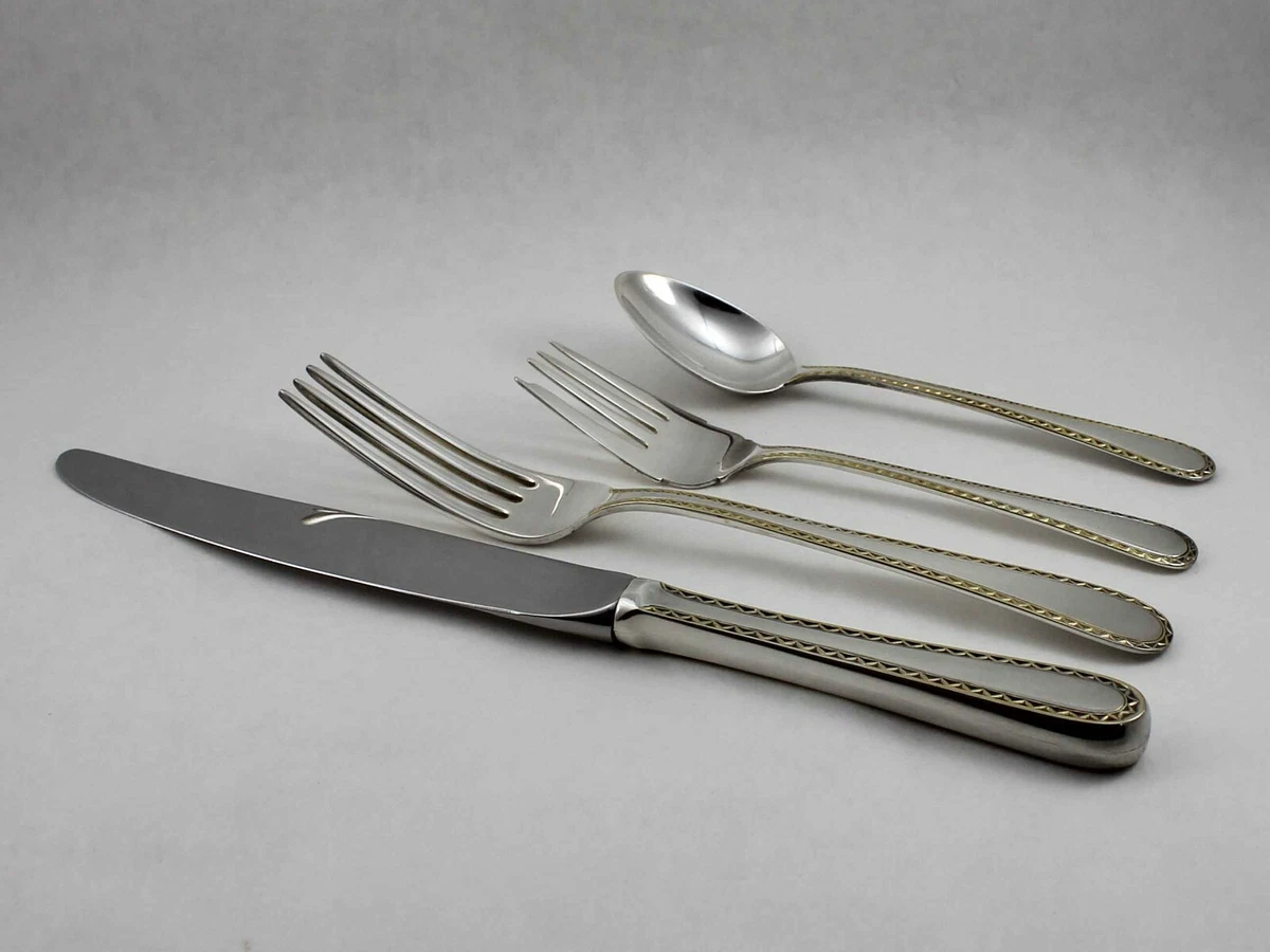 Golden winslow sterling silver flatware sale