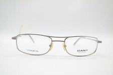 Vintage Gant Bull Titanium Silver Oval Glasses Eyeglass Frame NOS