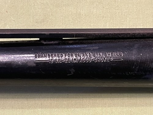 USED MOSSBERG 500 12 GAUGE BARREL 28" SMOOTH BORE VENT RIB ACCU-CHOKE 3" *ROUGH - Picture 2 of 18