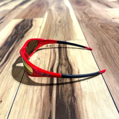 1999 OAKLEY STRAIGHT JACKET COLOR:RED fashion Accessories mens