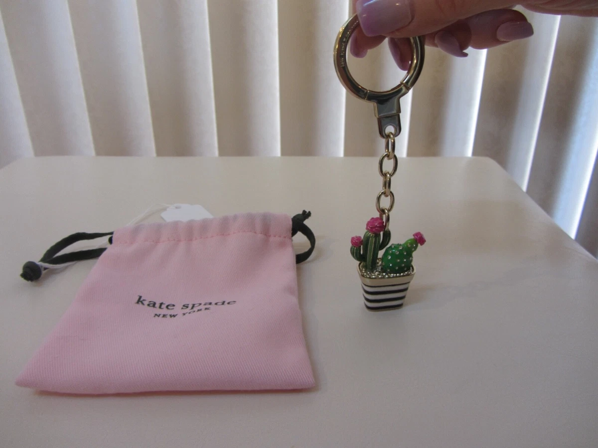 Kate spade cactus best sale keychain
