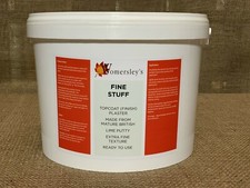 Womersleys Lime Fine Finish (Fine Stuff)12ltr Breathable Internal Plaster Finish