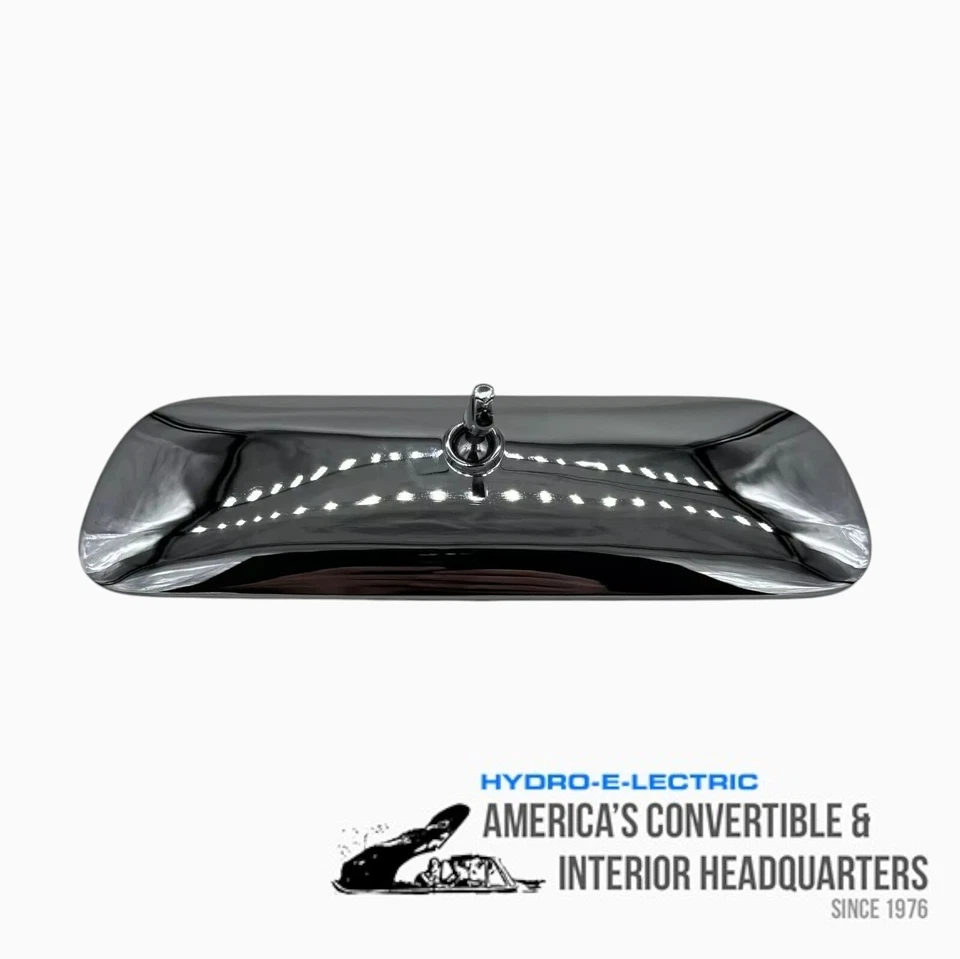 Juego de espejos retrovisores y soportes interiores cromados Chevy II y Nova 1962-1965 nuevos Foto 3 de 4