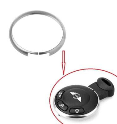 SILBER Schlüssel Ring kompatibelmit MINI Cooper One Clubman Fernbedienung BKS32D