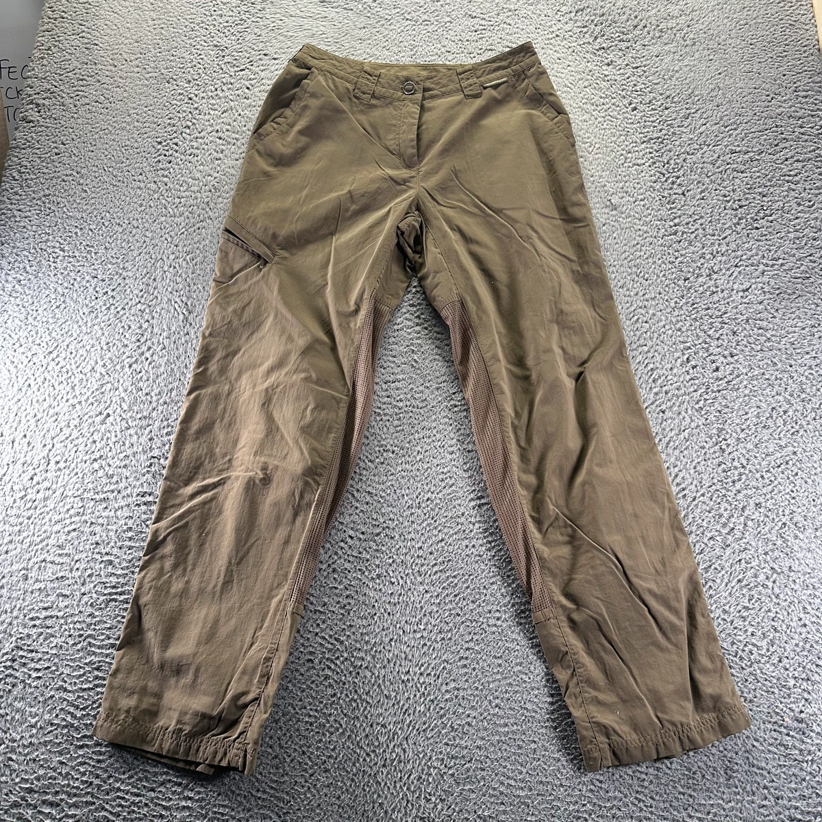 Pantalon De Randonnée ExOfficio BugsAway Femine Taille 8 – Gris Foncé, Anti-insectes