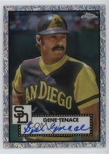 2021 Chrome Platinum Anniversary 70th Wave Refractor 41/70 Gene Tenace Auto 1o3y