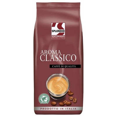 SPLENDID AROMA CLASSICO Kaffeebohnen, Arabica- und Robustabohnen 1 kg