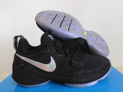 Nike PG 1 Ts Prototype GS Shining Black-Multi Color Sz 5Y [918215-099]