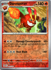 Darmanitan 035/197 Reverse Holo Obsidian Flames