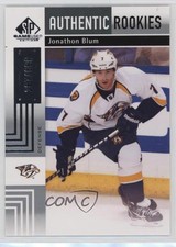2011-12 SP Game Used Edition Authentic Rookies 287/699 Jonathon Blum #129 n1u