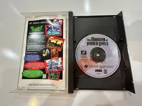 Mansion of Hidden Souls (Sega Saturn, 1995) CIB Complete w Manual & Reg Card EXC