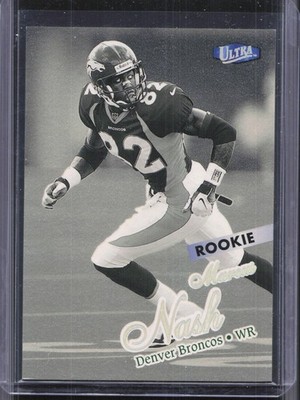 1998 Ultra #405P Marcus Nash Platinum Medallion #/66